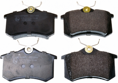Brake Pad Set, disc brake (B111044)