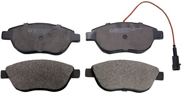 Brake Pad Set, disc brake (B110186)