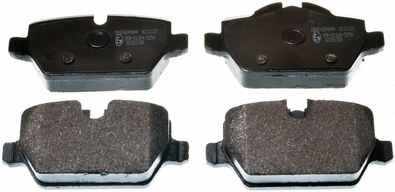 Brake Pad Set, disc brake (B111123)
