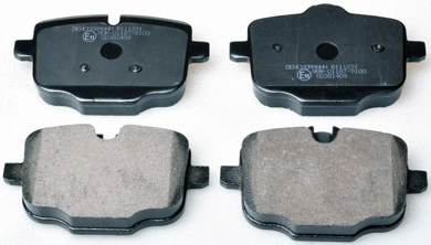 Brake Pad Set, disc brake (B111231)