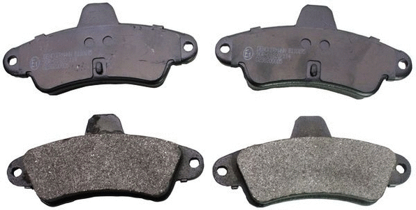 Brake Pad Set, disc brake (B110195)