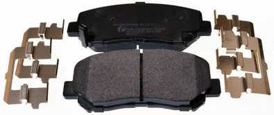 Brake Pad Set, disc brake (B111327)