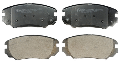 Brake Pad Set, disc brake (B110956)
