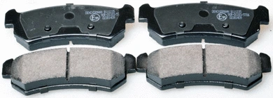 Brake Pad Set, disc brake (B111235)