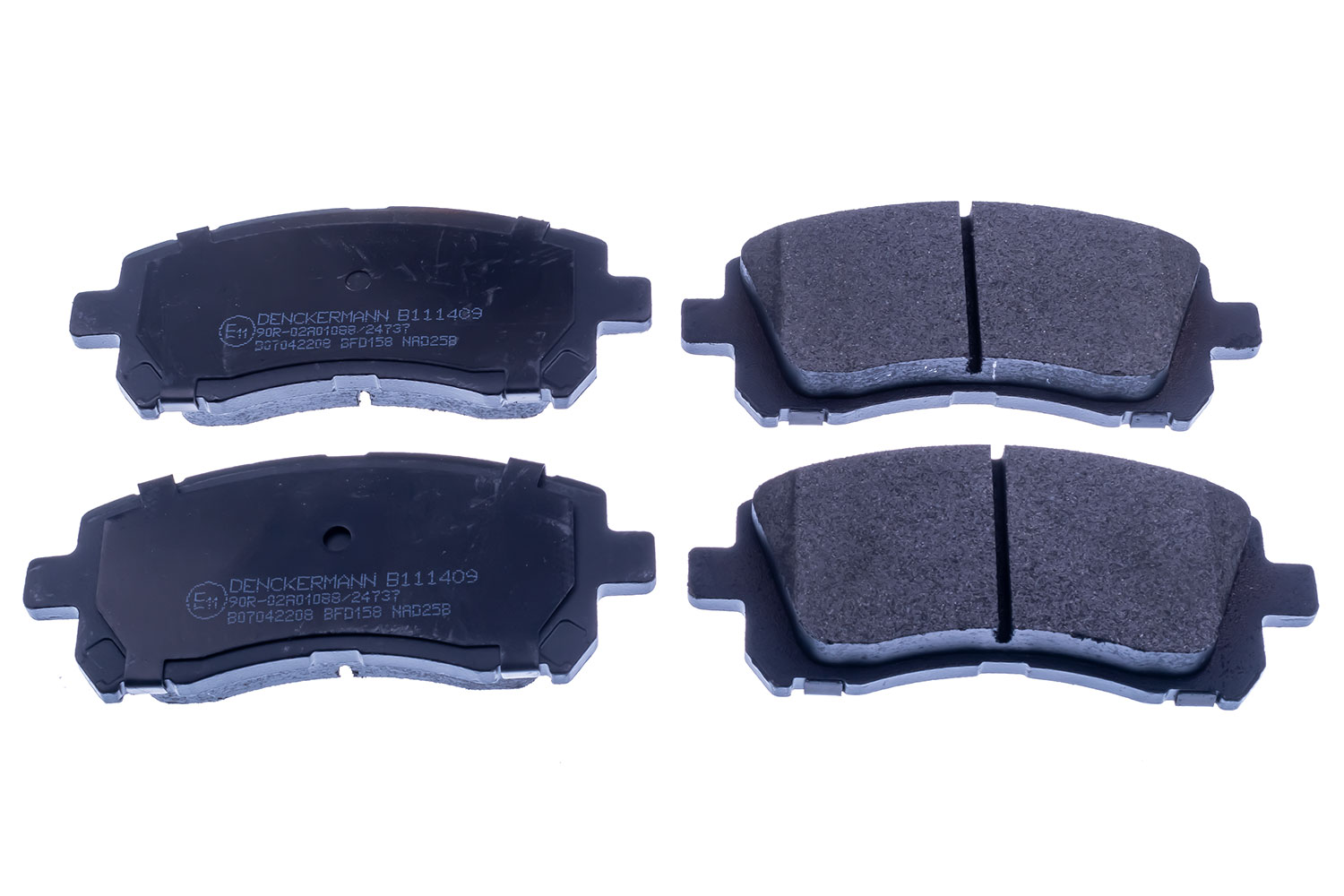 Brake Pad Set, disc brake (B111409)