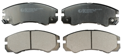 Brake Pad Set, disc brake (B110970)