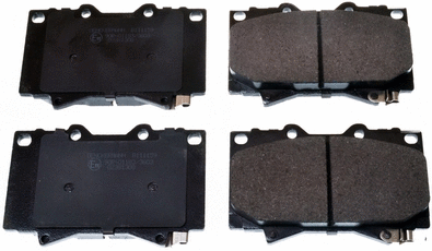 Brake Pad Set, disc brake (B111159)