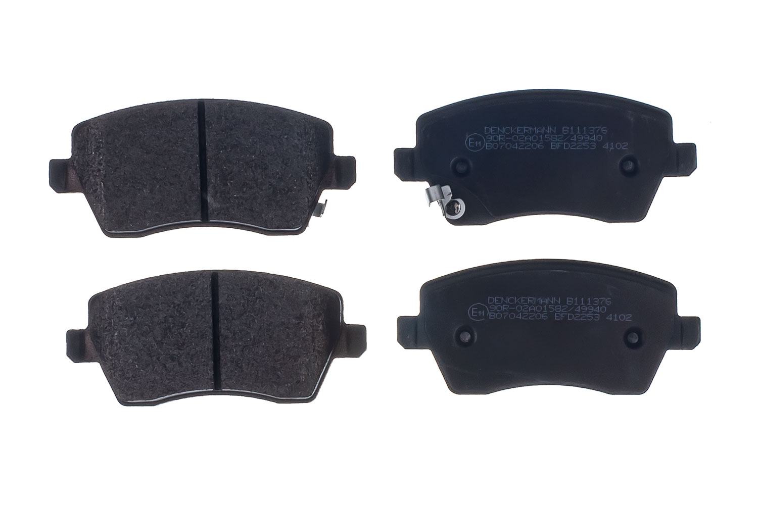 Brake Pad Set, disc brake (B111376)