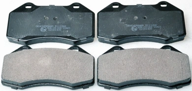 Brake Pad Set, disc brake (B111268)