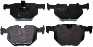 Brake Pad Set, disc brake (B111141)