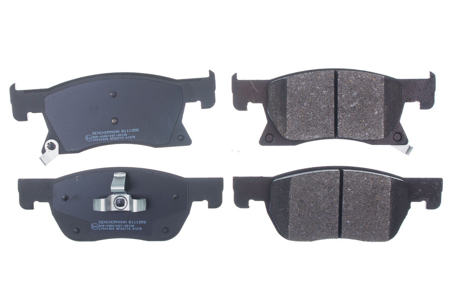 Brake Pad Set, disc brake (B111358)