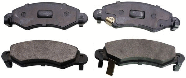 Brake Pad Set, disc brake (B110572)