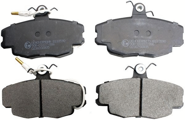 Brake Pad Set, disc brake (B110590)