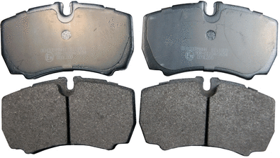 Brake Pad Set, disc brake (B111003)