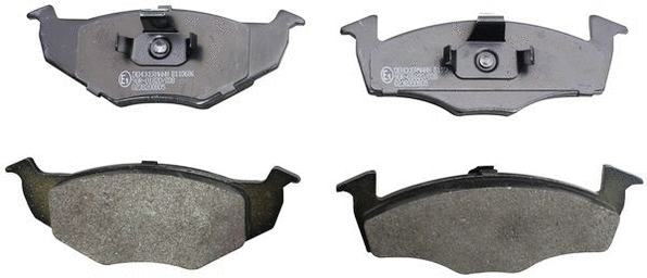 Brake Pad Set, disc brake (B110686)