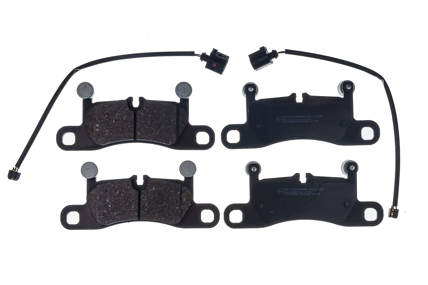 Brake Pad Set, disc brake (B111334)