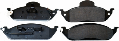 Brake Pad Set, disc brake (B111099)