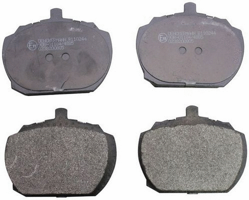 Brake Pad Set, disc brake (B110244)