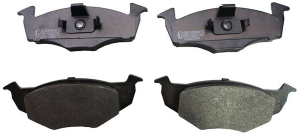 Brake Pad Set, disc brake (B110844)