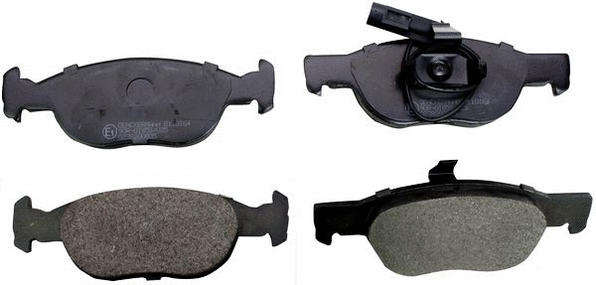 Brake Pad Set, disc brake (B110164)