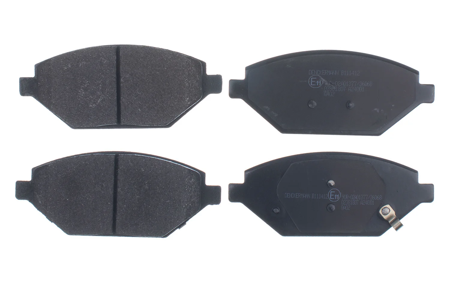 Brake Pad Set, disc brake (B111412)
