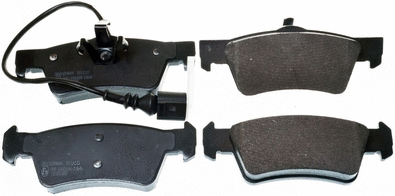 Brake Pad Set, disc brake (B111133)