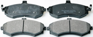 Brake Pad Set, disc brake (B111249)
