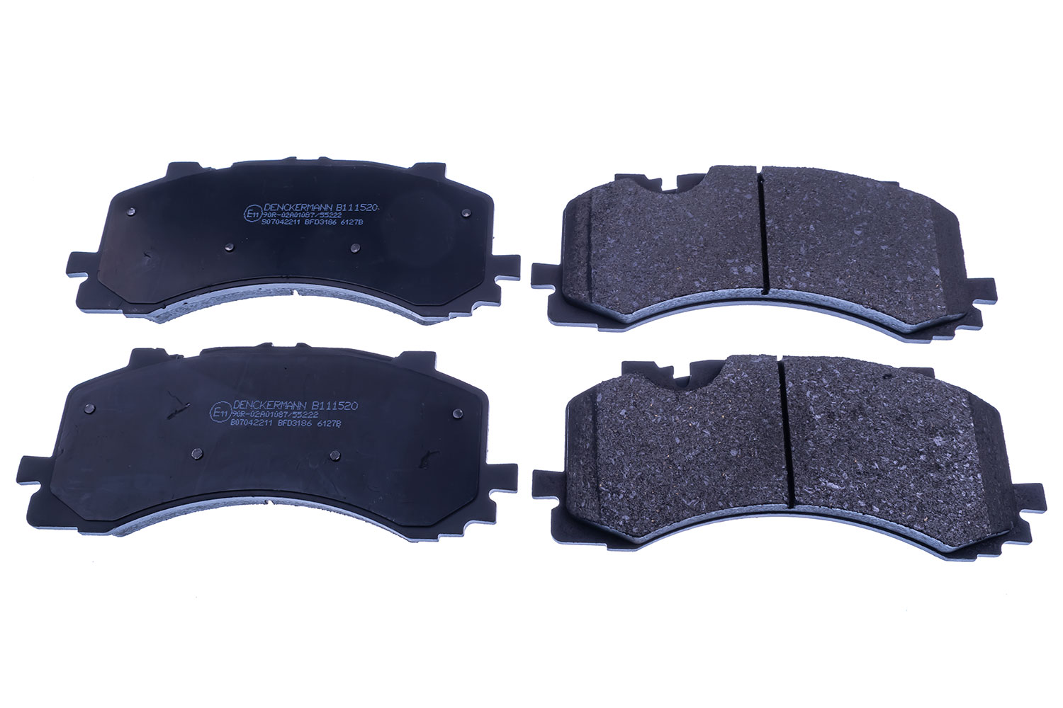 Brake Pad Set, disc brake (B111520)