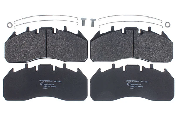 Brake Pad Set, disc brake (BC11004)