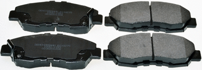 Brake Pad Set, disc brake (B110275)