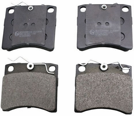 Brake Pad Set, disc brake (B110849)