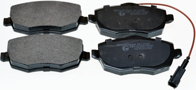 Brake Pad Set, disc brake (B111032)