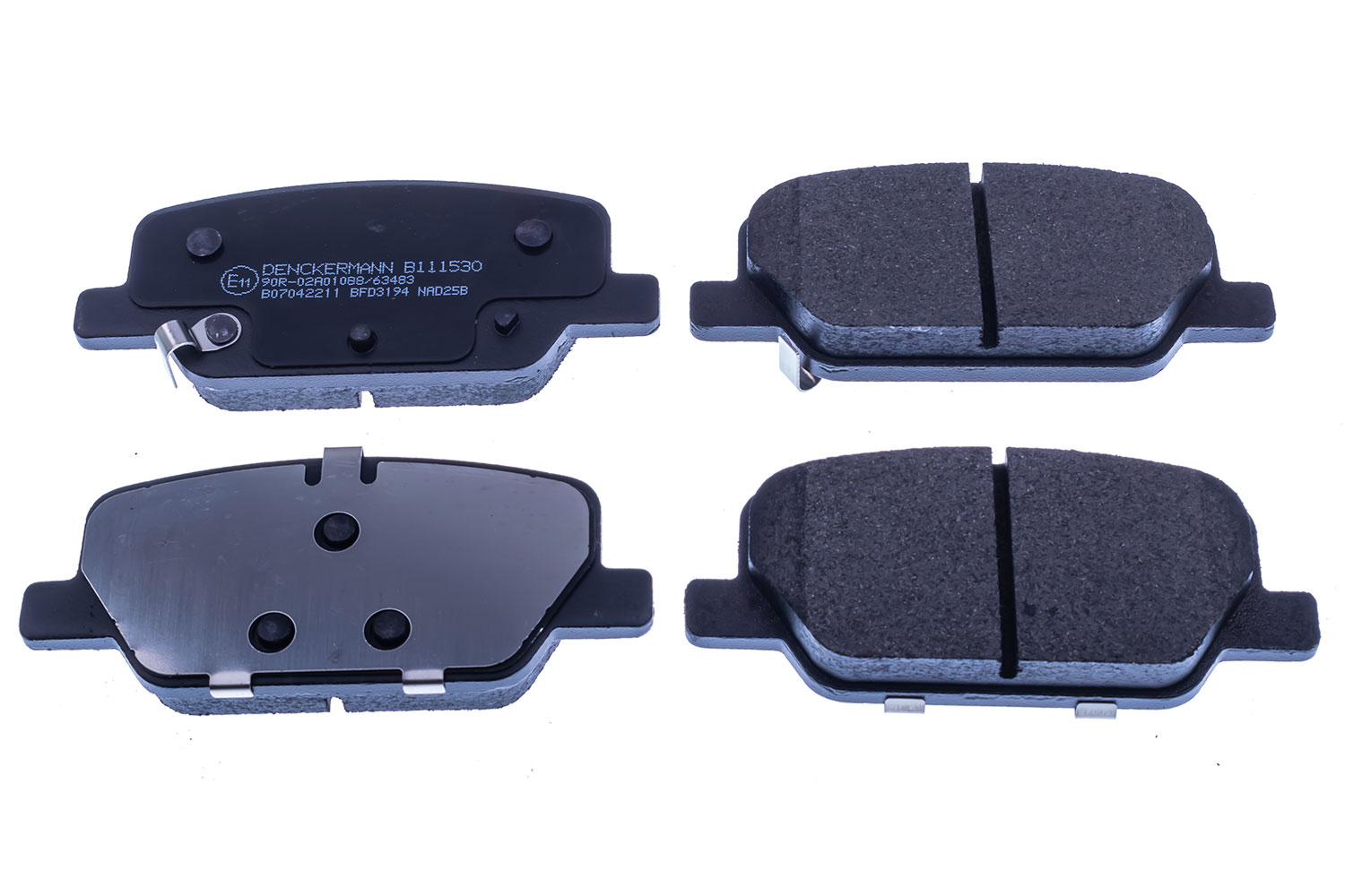 Brake Pad Set, disc brake (B111530)
