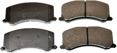 Brake Pad Set, disc brake (B111156)