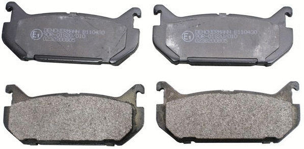 Brake Pad Set, disc brake (B110430)