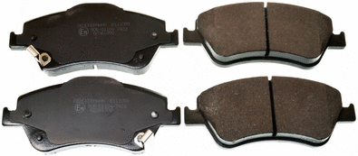Brake Pad Set, disc brake (B111059)