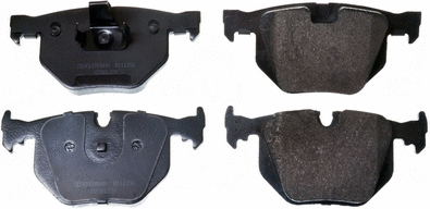 Brake Pad Set, disc brake (B111106)