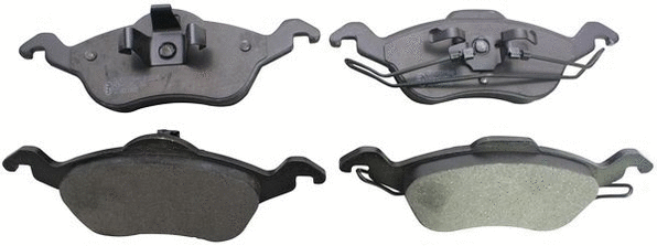 Brake Pad Set, disc brake (B110218)