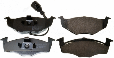 Brake Pad Set, disc brake (B111119)