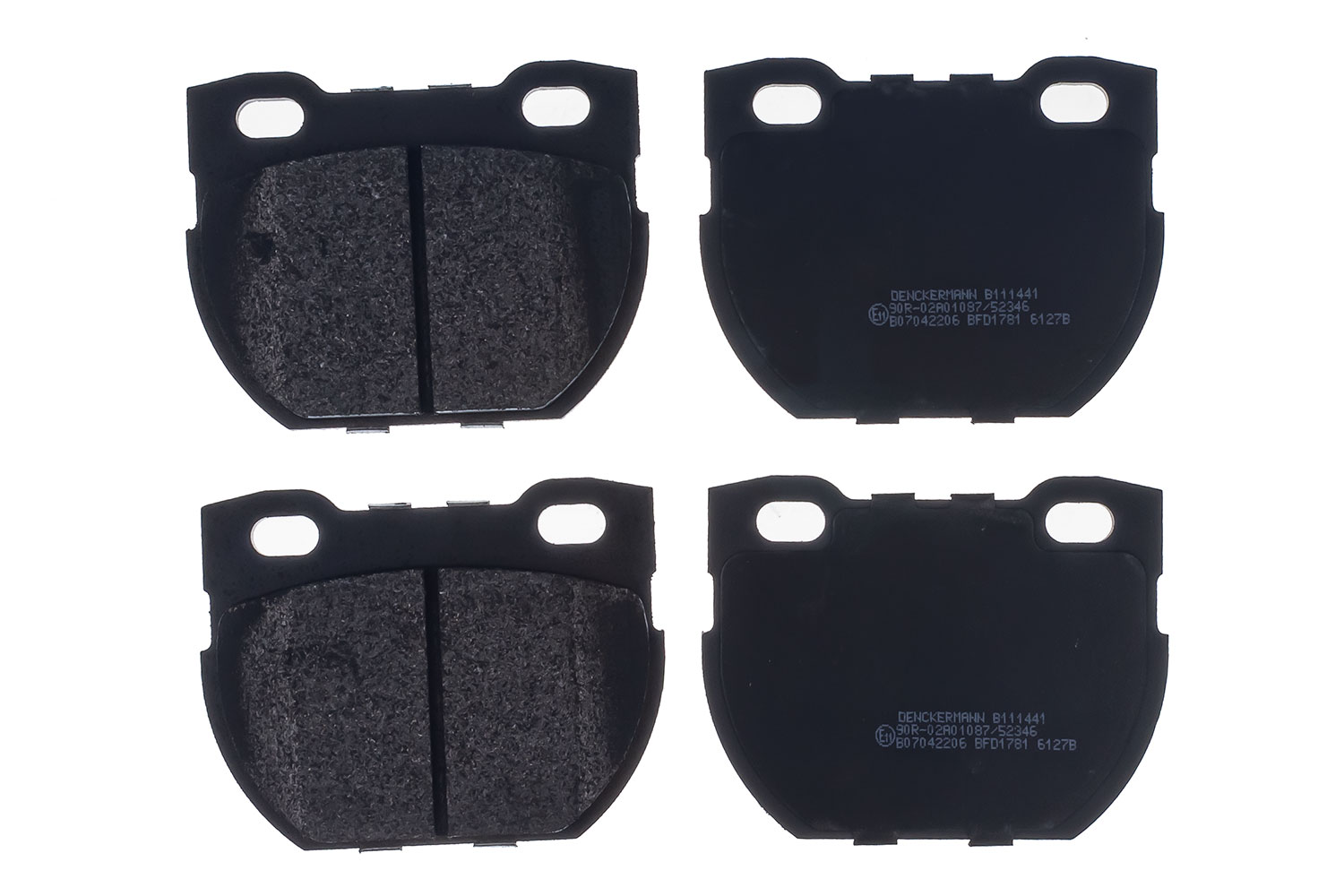 Brake Pad Set, disc brake (B111441)