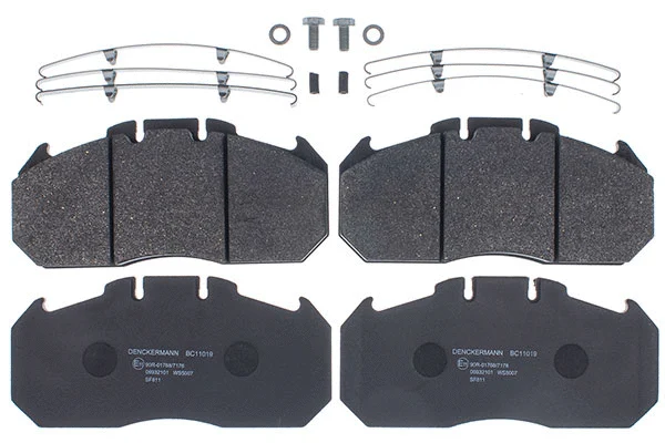 Brake Pad Set, disc brake (BC11019)