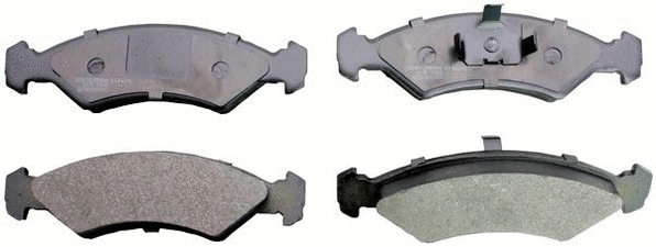 Brake Pad Set, disc brake (B110216)