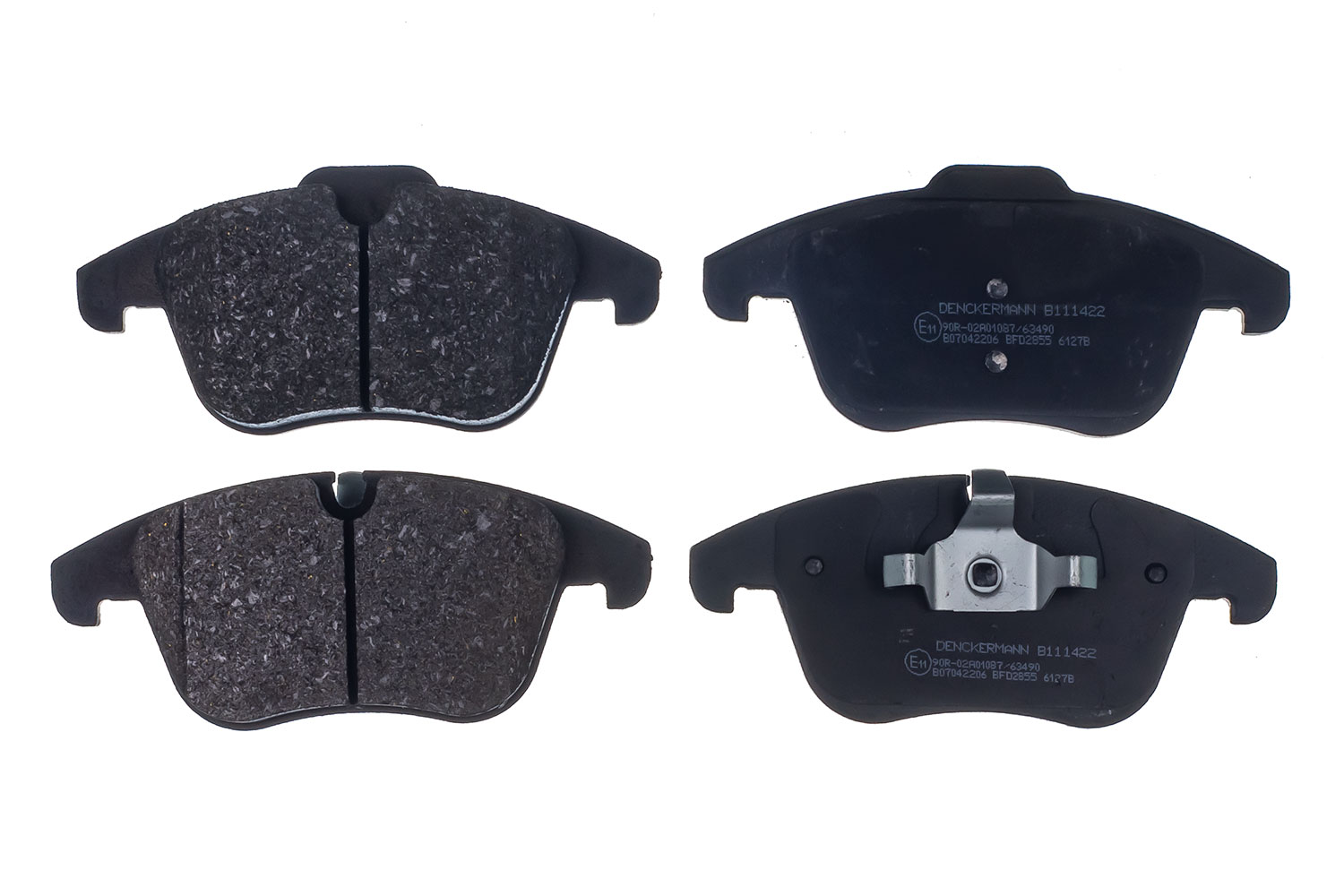 Brake Pad Set, disc brake (B111422)