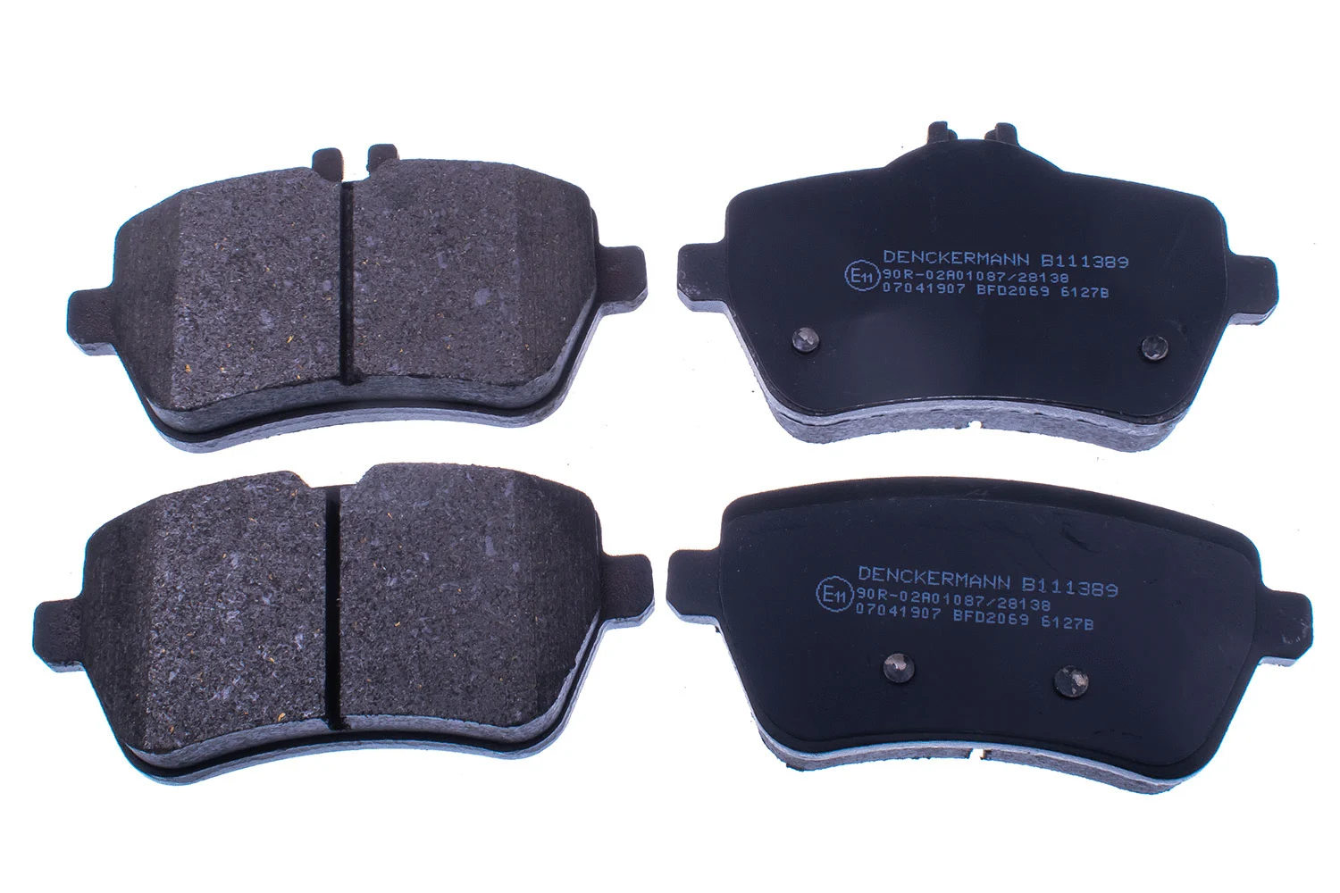 Brake Pad Set, disc brake (B111389)