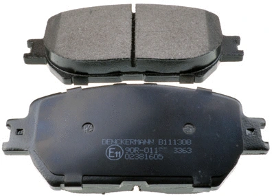 Brake Pad Set, disc brake (B111308)