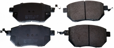 Brake Pad Set, disc brake (B111181)