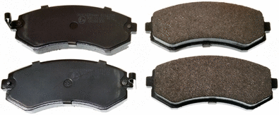 Brake Pad Set, disc brake (B111209)