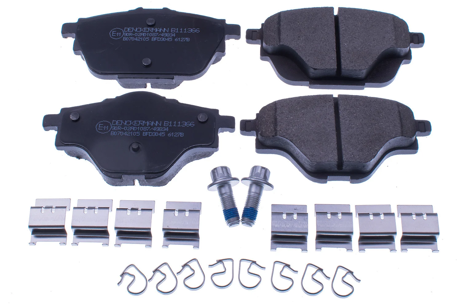 Brake Pad Set, disc brake (B111366)