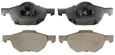 Brake Pad Set, disc brake (B110932)