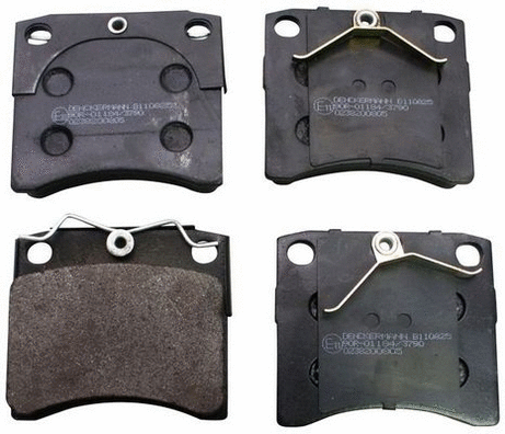 Brake Pad Set, disc brake (B110825)